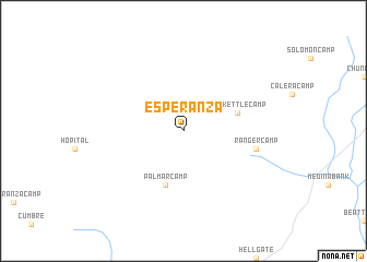 map of Esperanza