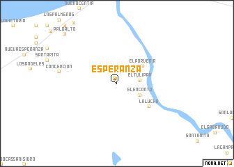 map of Esperanza