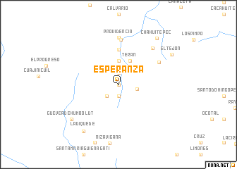 map of Esperanza