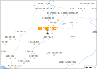 map of Esperanza