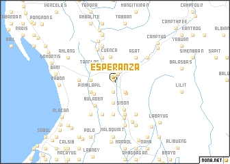 map of Esperanza