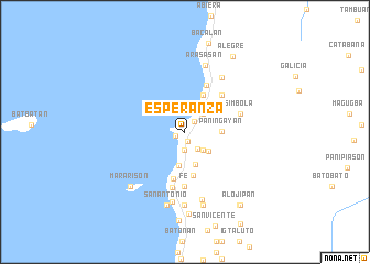 map of Esperanza