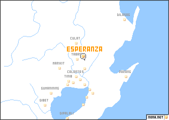 map of Esperanza