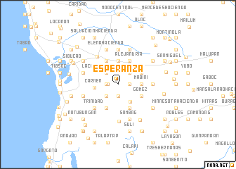 map of Esperanza