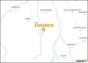 map of Esperanza