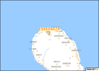 map of Esperanza