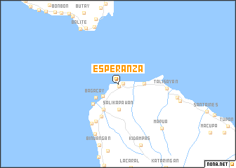 map of Esperanza