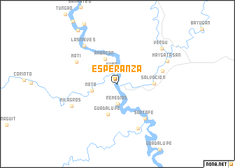 map of Esperanza