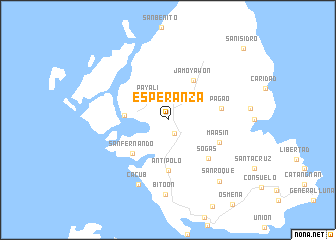 map of Esperanza