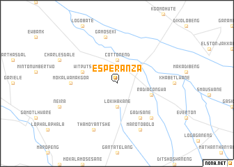 map of Esperanza