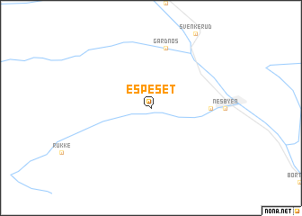 map of Espeset