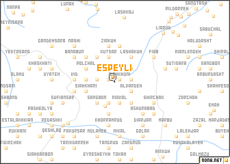 map of Espeylī