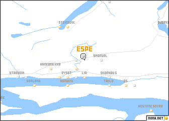 map of Espe