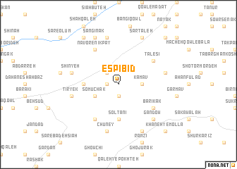 map of Espī Bīd