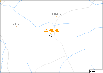 map of Espigão