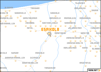 map of Espī Kolā