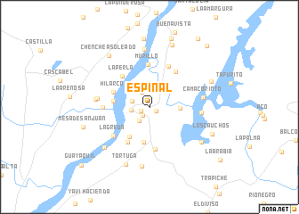 map of Espinal