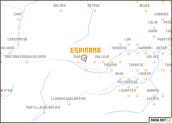 map of Espinama