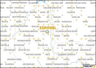 map of Espinhal