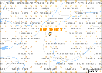 map of Espinheira