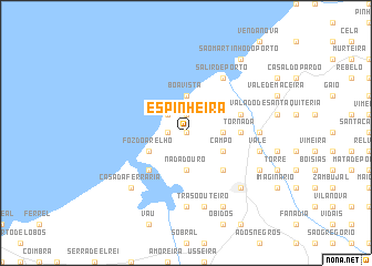 map of Espinheira