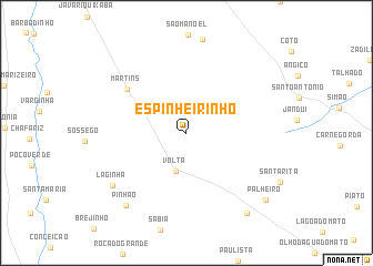 map of Espinheirinho