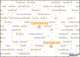 map of Espinheiro