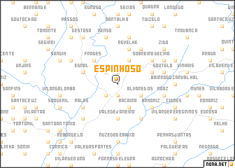 map of Espinhoso