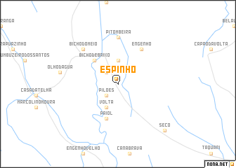 map of Espinho