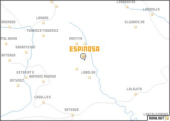 map of Espinosa