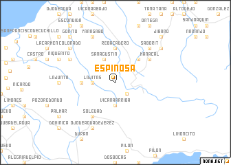 map of Espinosa