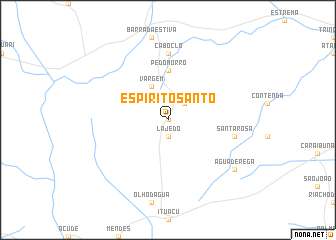 map of Espírito Santo