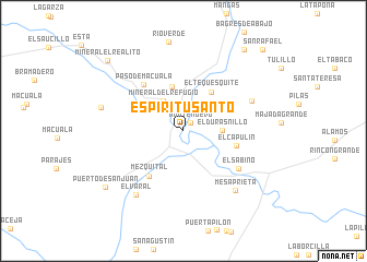 map of Espíritu Santo