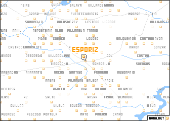 map of Esporiz