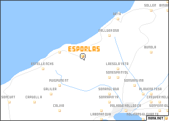 map of Esporlas