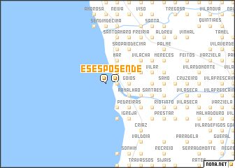 map of Esposende