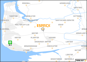 map of Esprick