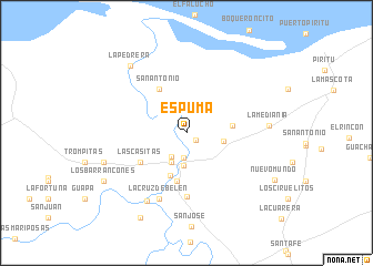 map of Espuma