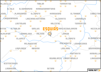 map of Esquías