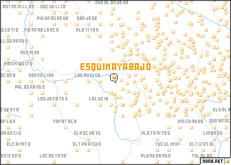 map of Esquimay Abajo