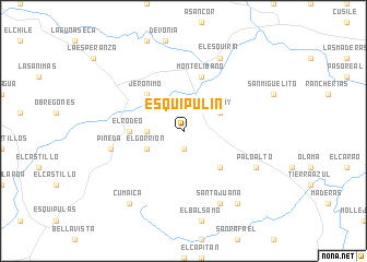 map of Esquipulín