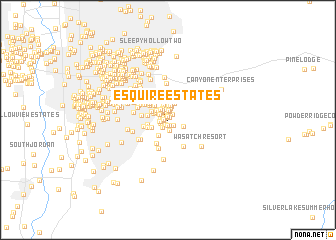 map of Esquire Estates