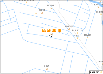 map of Es Sa‘duna