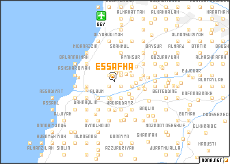 map of Es Safha