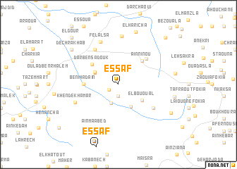 map of Es Saf