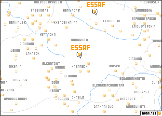 map of Es Saf