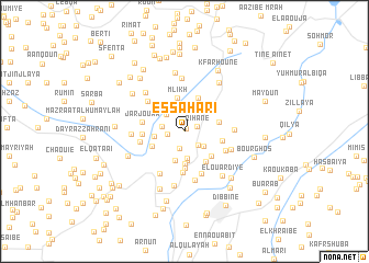 map of Es Sahâri