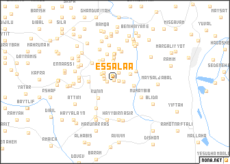 map of Es Salaâ