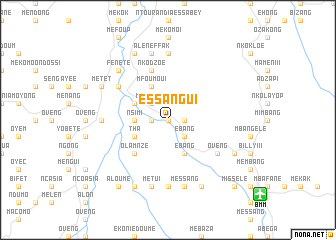 map of Essangui