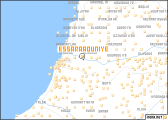 map of Es Saraaounîyé